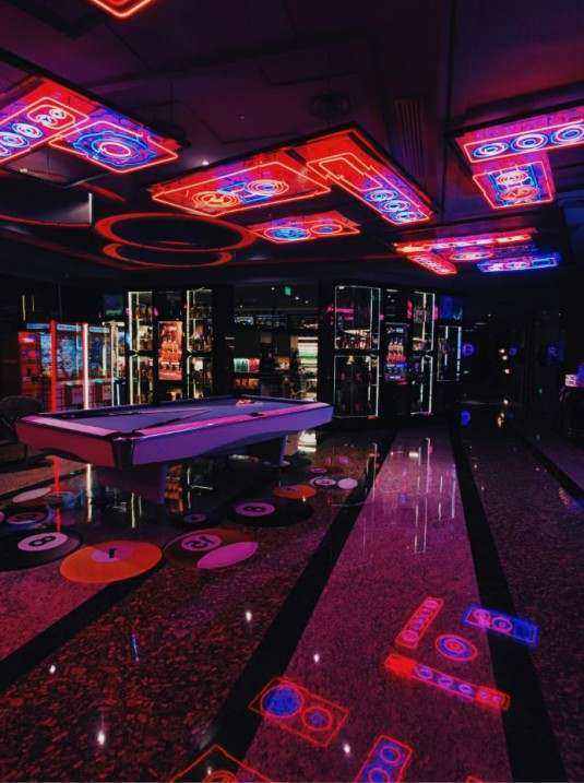 VIP gaming salon entrance