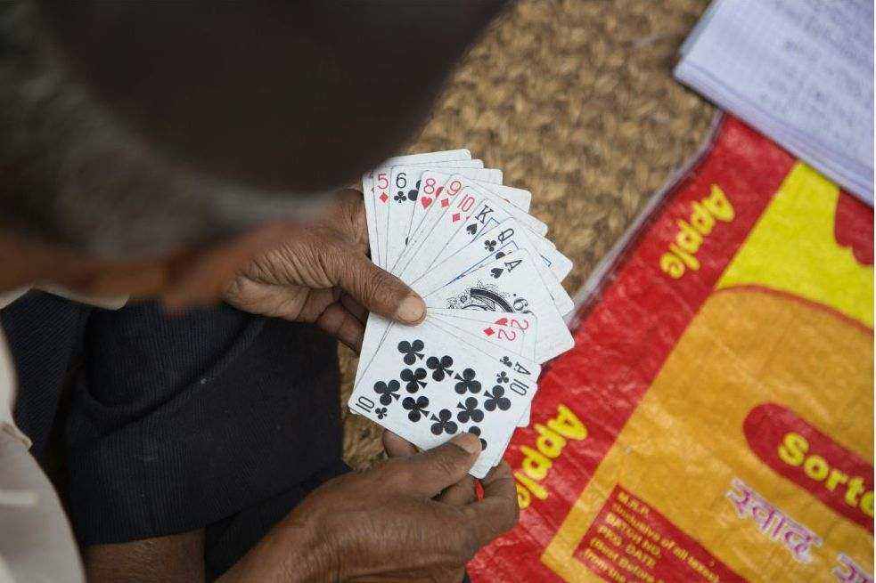 High-limit baccarat table