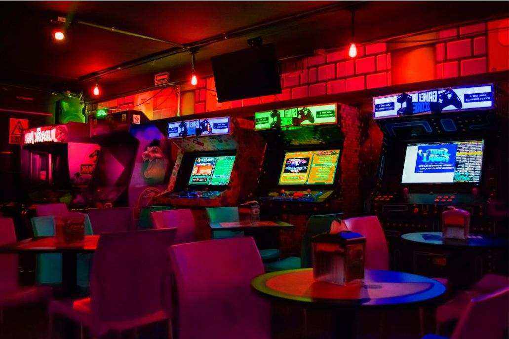 Lounge bar interior